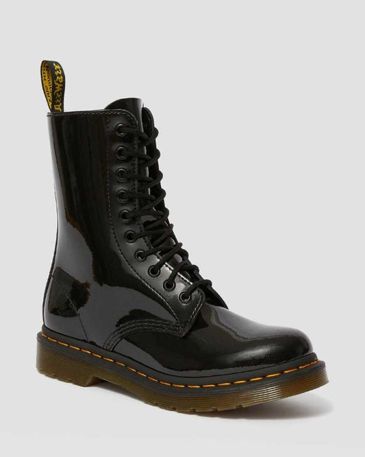 1490 BLACK PATENT BOOT
