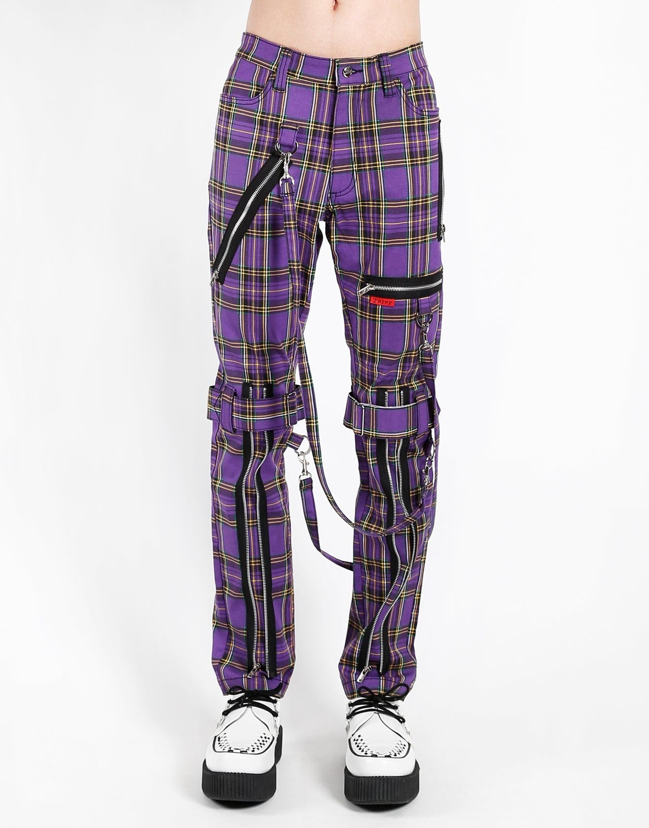 TRIPP NYC Tartan Plaid Bondage Pants – Posers Hollywood