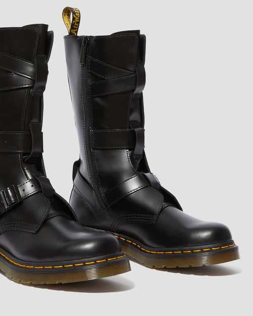 BLAKE TALL BLACK BUTTERO BOOT
