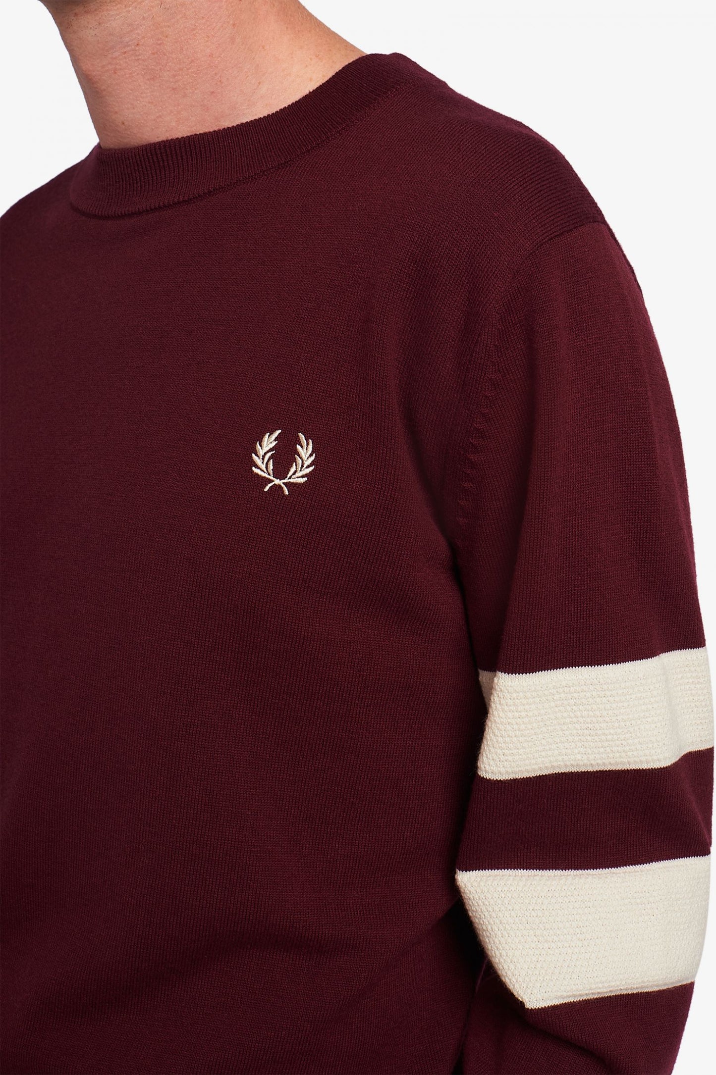 Tipped Sleeve Cardigan