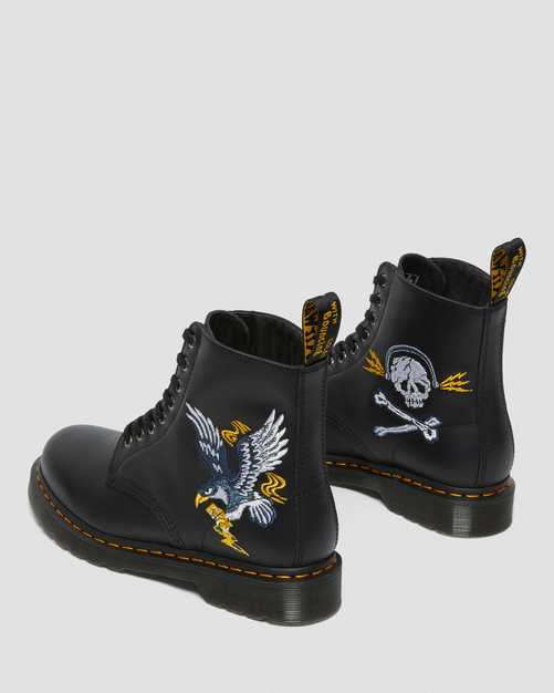 1460 SOUVENIR BLACK NAPPA BOOT