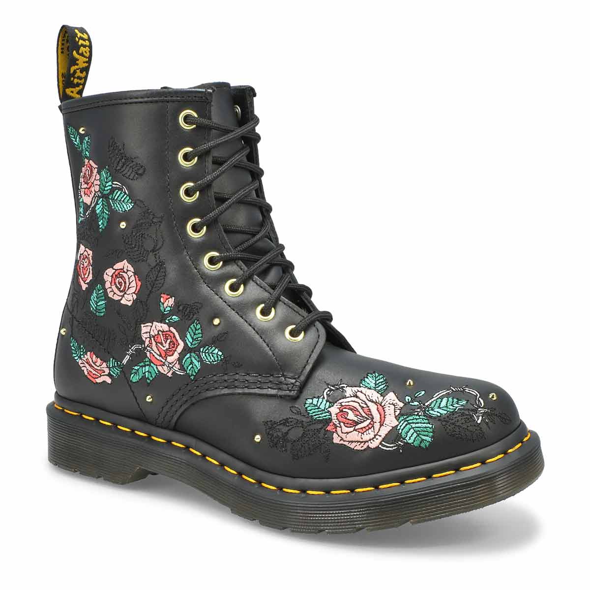 1460 VONDA CHAIN BLACK NAPPA BOOT