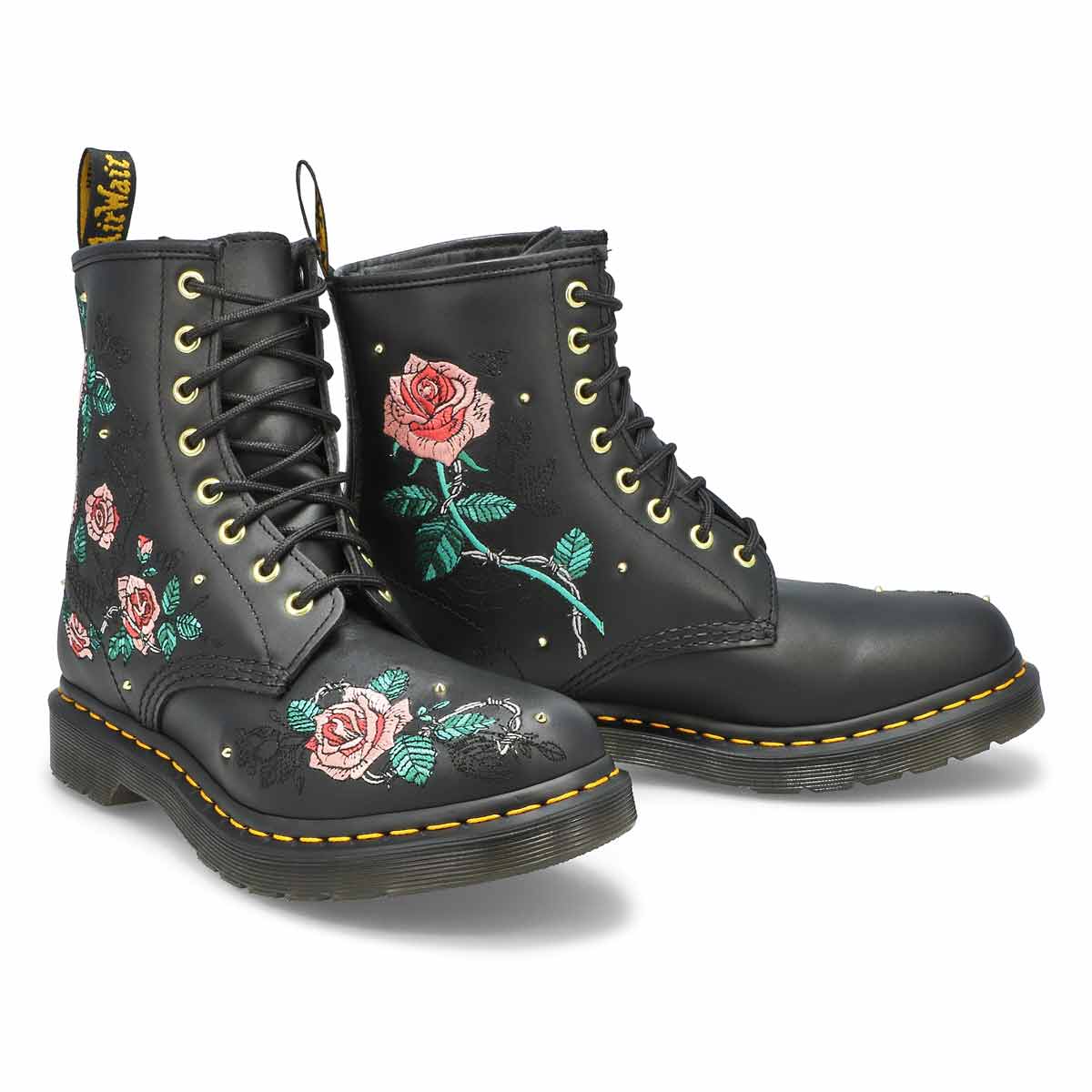 1460 VONDA CHAIN BLACK NAPPA BOOT