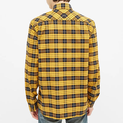 Fred Perry Long Sleeve Button Down Amber