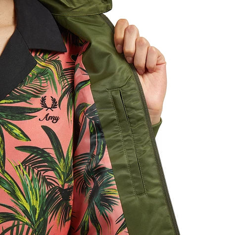 Amy Winehouse Printed Palms Zip-Thru Jacket