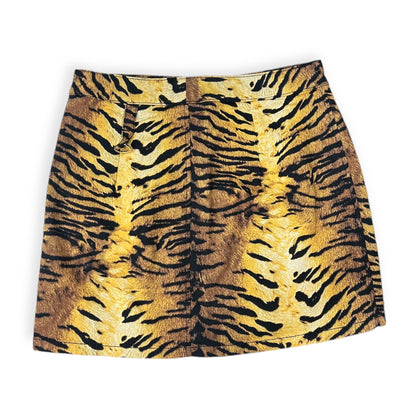 Tripp NYC HW Zip Tiger Skirt