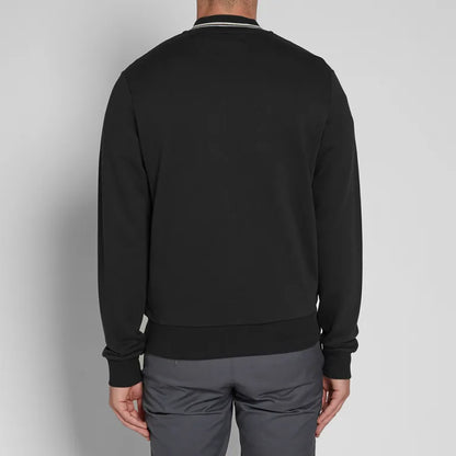 Fred perry bomber neck zip sweat best sale