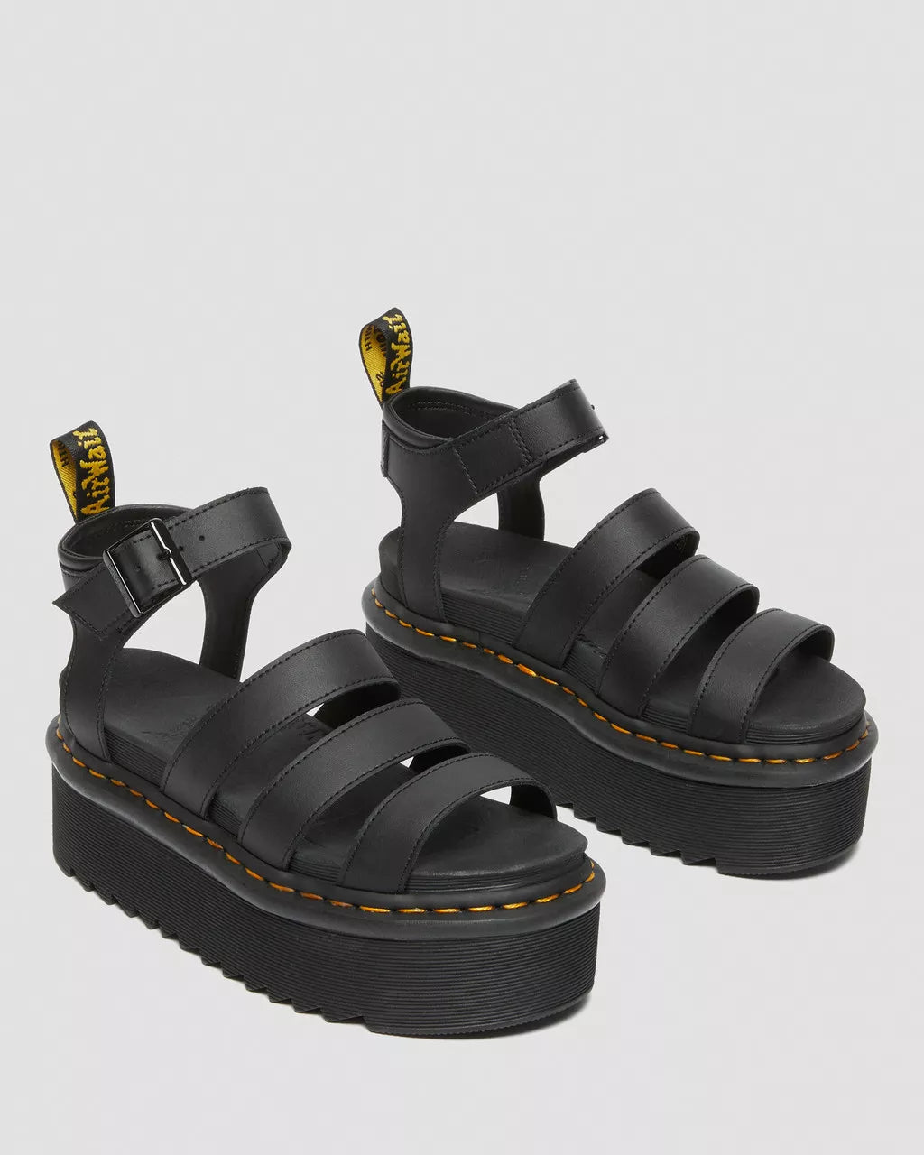 Blaire Hydro Leather Platform Strap Sandals