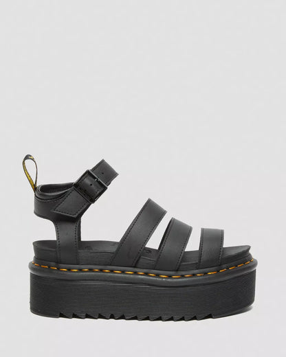 Blaire Hydro Leather Platform Strap Sandals