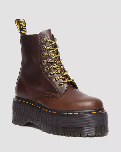 1460 Pascal Max Pull Up Leather Platform Boots – Posers Hollywood 1460 Pascal Max Pull Up Leather Platform Boots – Posers Hollywood