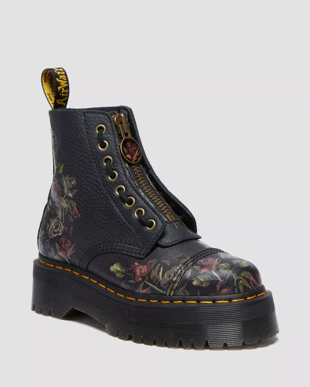Dr Martens Platform Martens Sinclair In Black UK Platform Boots