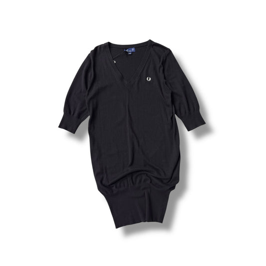 Fred Perry Long Line V-Neck sweater