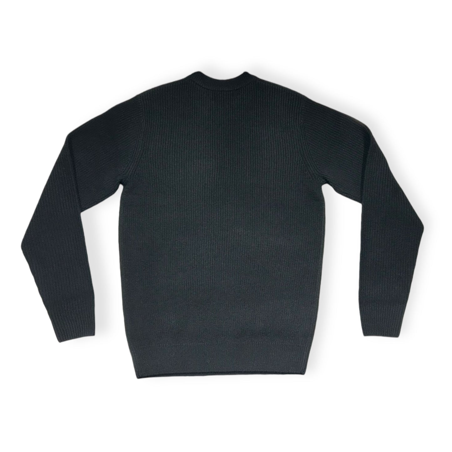 Fred Perry Lambswool Jumper Black