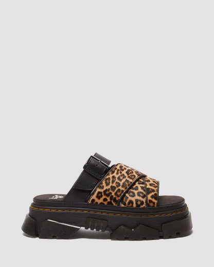 Mattison leopard Slide sandals