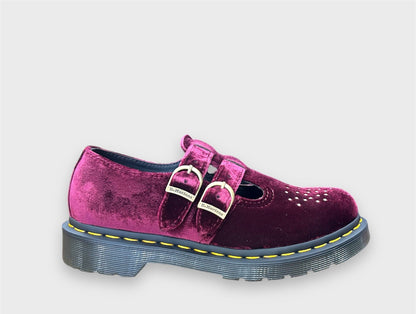 8065 Vegan Velvet Mary Jane Shoes