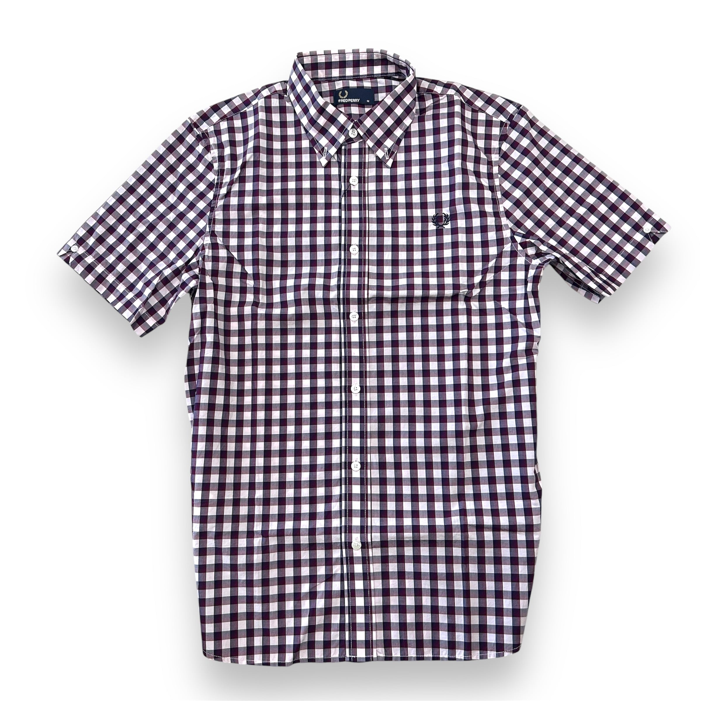 Fred Perry Pastel Gingham Shirt Medium