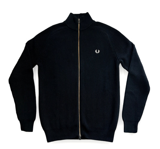 Fred Perry Plain Knit Sports Cardigan