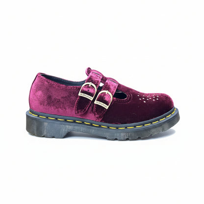 8065 Vegan Velvet Mary Jane Shoes
