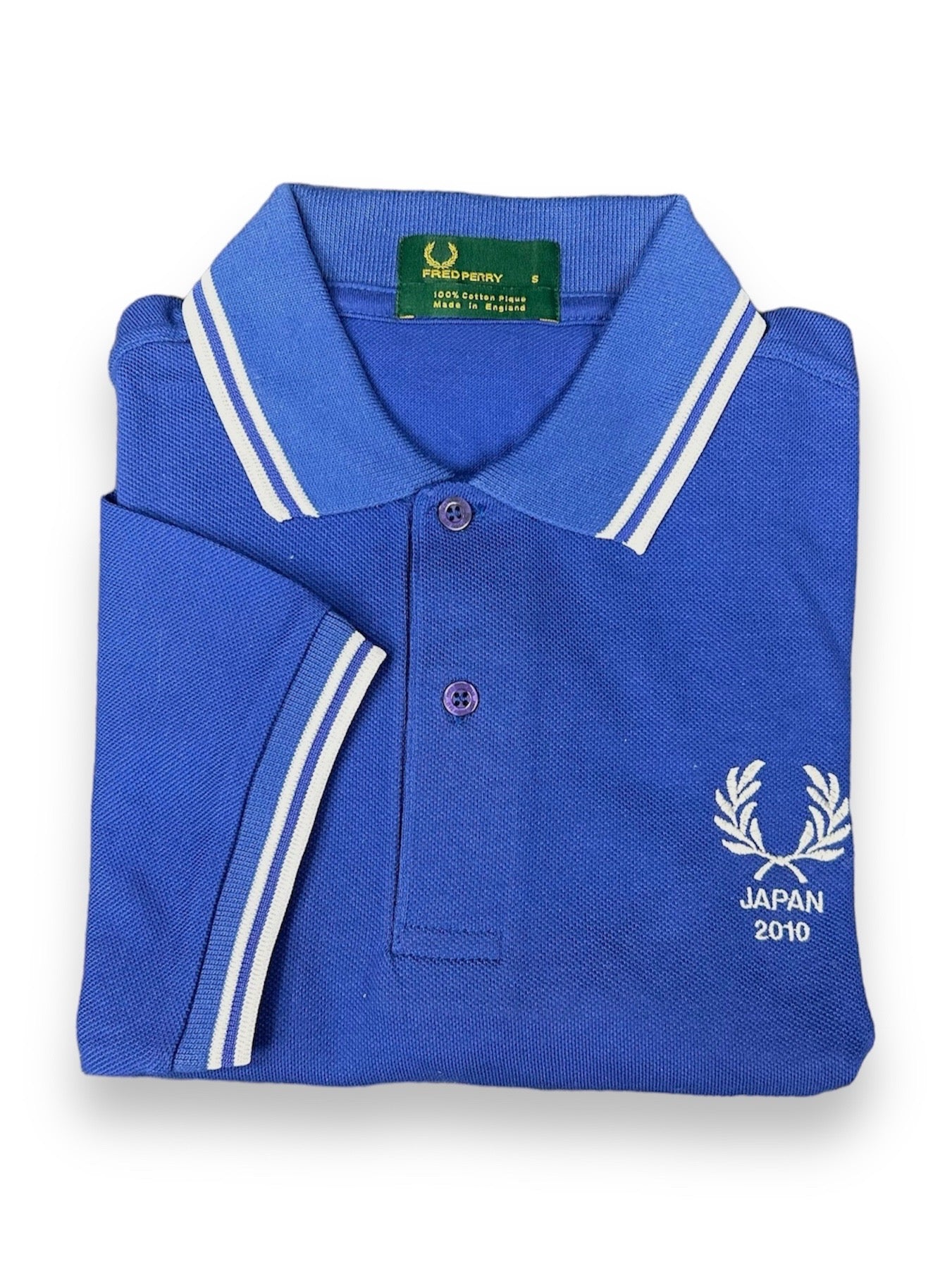 Vintage Fred Perry retailer polo shirt, made in England, Small