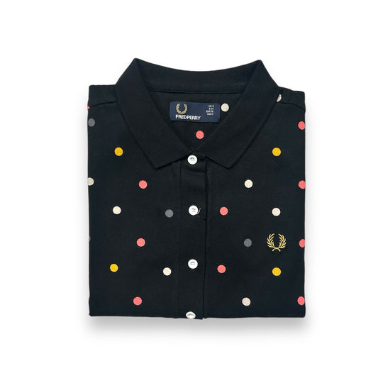 Ladies Fred Perry Multi Dot Print Shirt