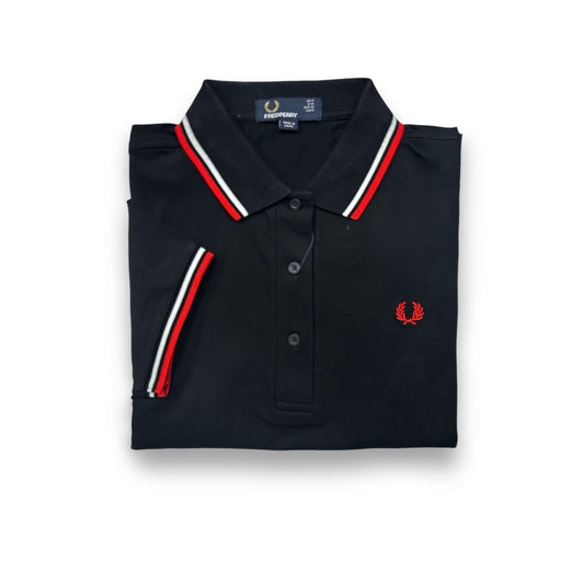 Ladies Twin Tipped Fred Perry Shirt