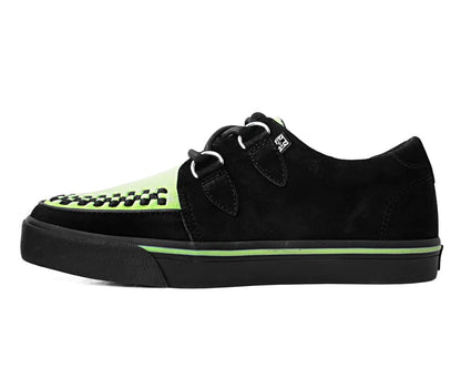 T.U.K Black & Lime Sneaker