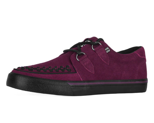 T.U.K Burgundy Suede Creeper Sneaker