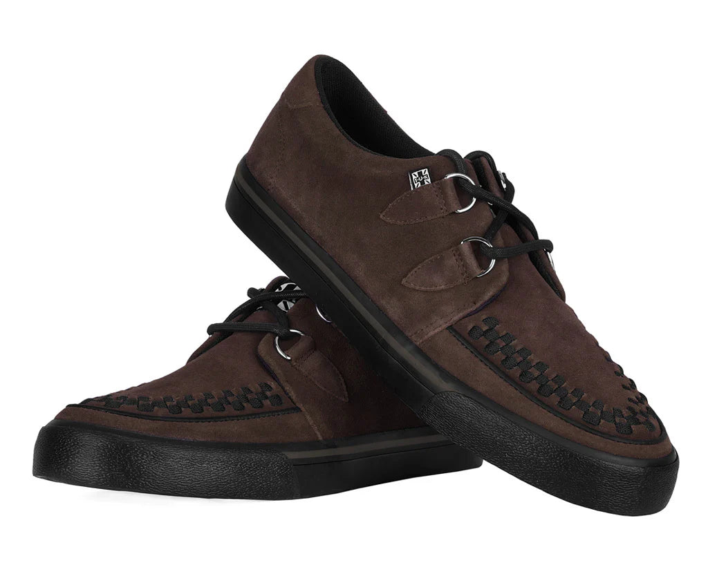 T.U.K Brown Suede Creeper Sneaker