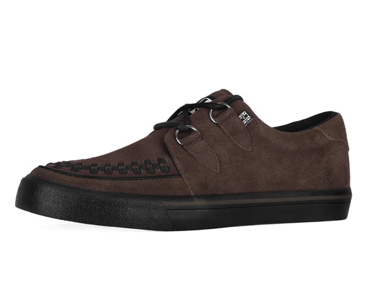 T.U.K Brown Suede Creeper Sneaker