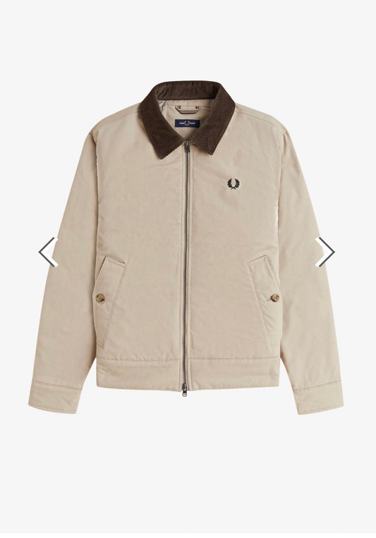 Fred Perry Cotton Caban Jacket