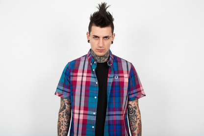 Fred Perry Bright Madras Shirt
