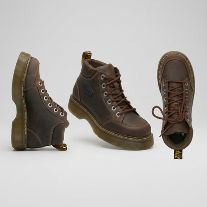 Buzz 6I dark brown crazy horse