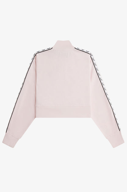 Cropped Taped Track Jacket