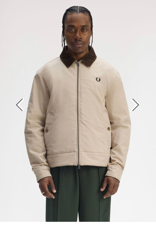 Fred Perry Cotton Caban Jacket
