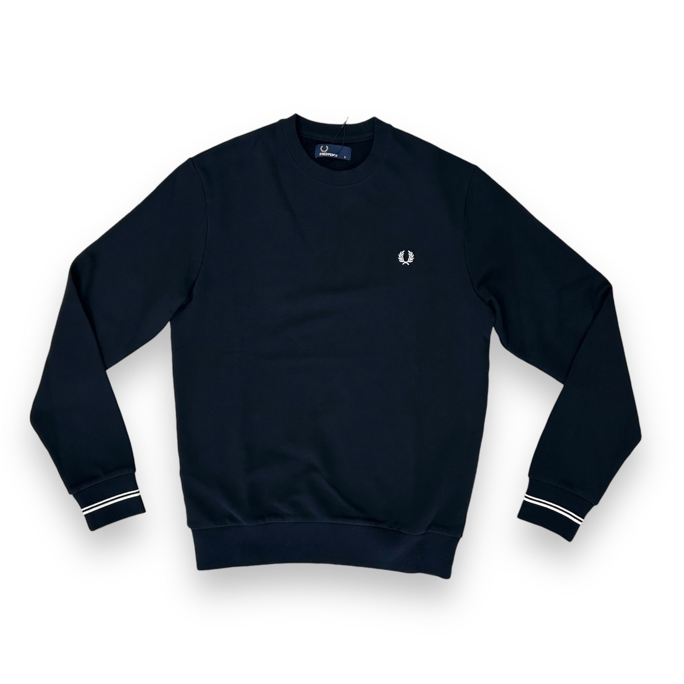 Fred fashion perry crew neck sweatshirt