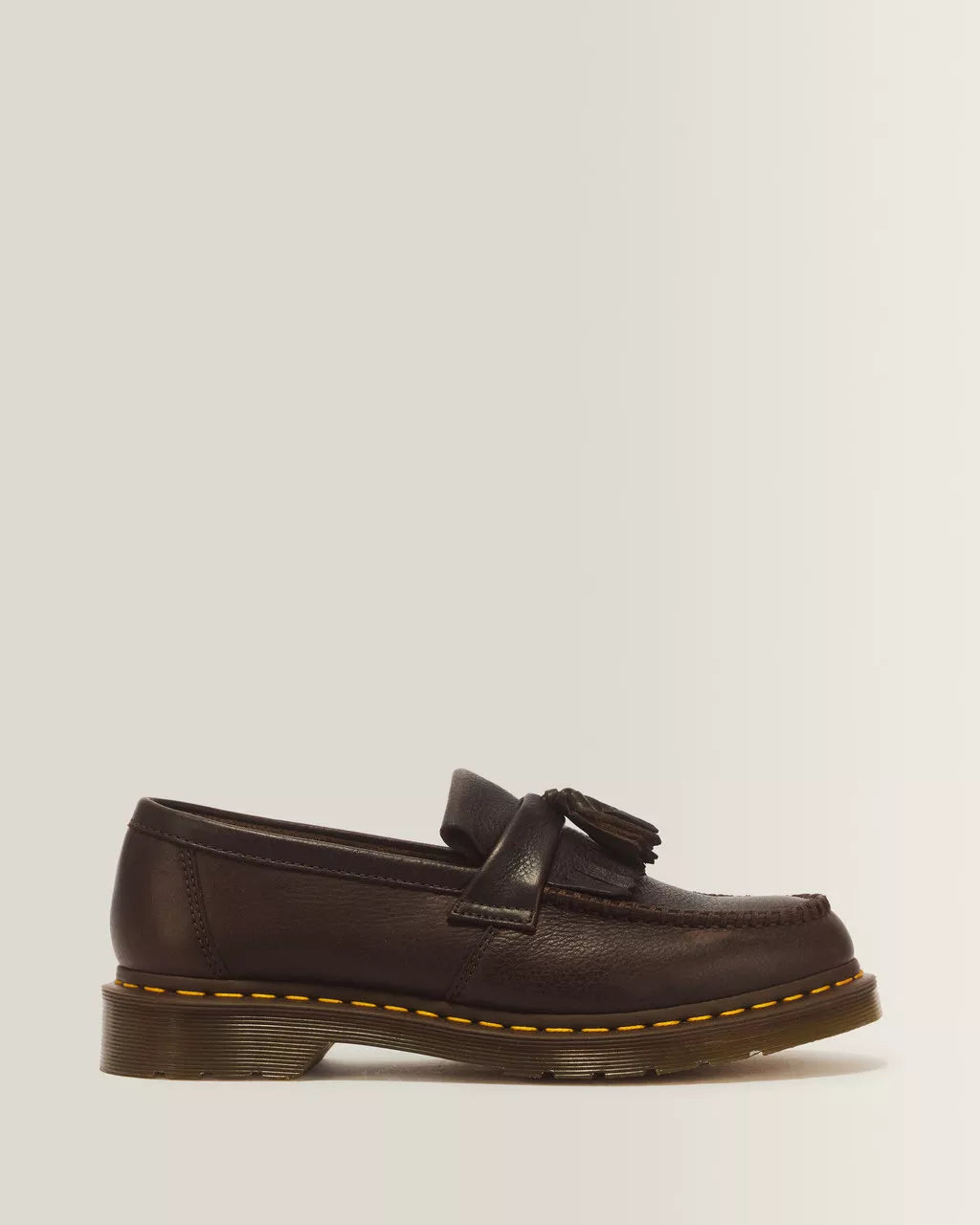 Adrian Yellow Stitch Ambassador Leather Loafers