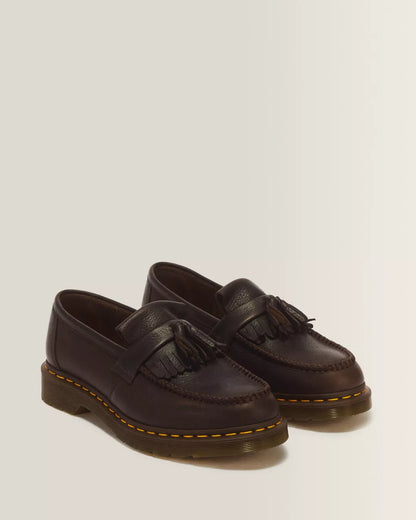 Adrian Yellow Stitch Ambassador Leather Loafers