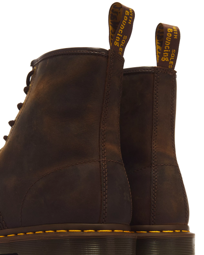 1460 Crazy Horse Leather Lace Up Boots