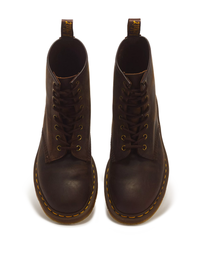 1460 Crazy Horse Leather Lace Up Boots