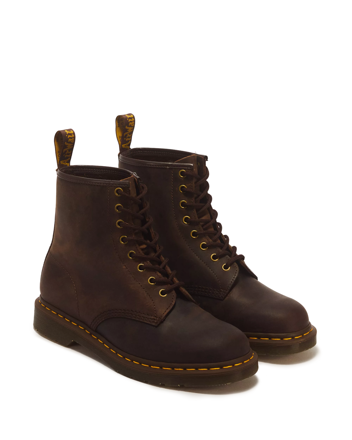 1460 Crazy Horse Leather Lace Up Boots