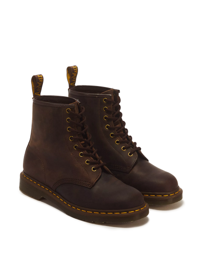 1460 Crazy Horse Leather Lace Up Boots