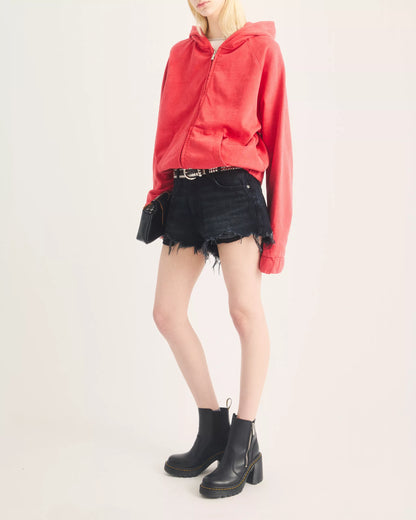 Spence Zip Sendal Leather Heeled Boots