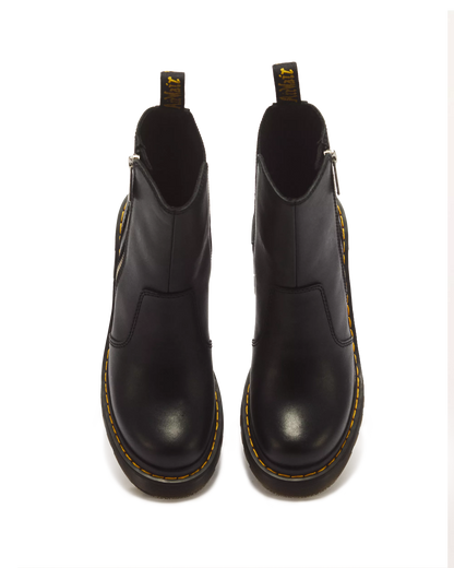 Spence Zip Sendal Leather Heeled Boots