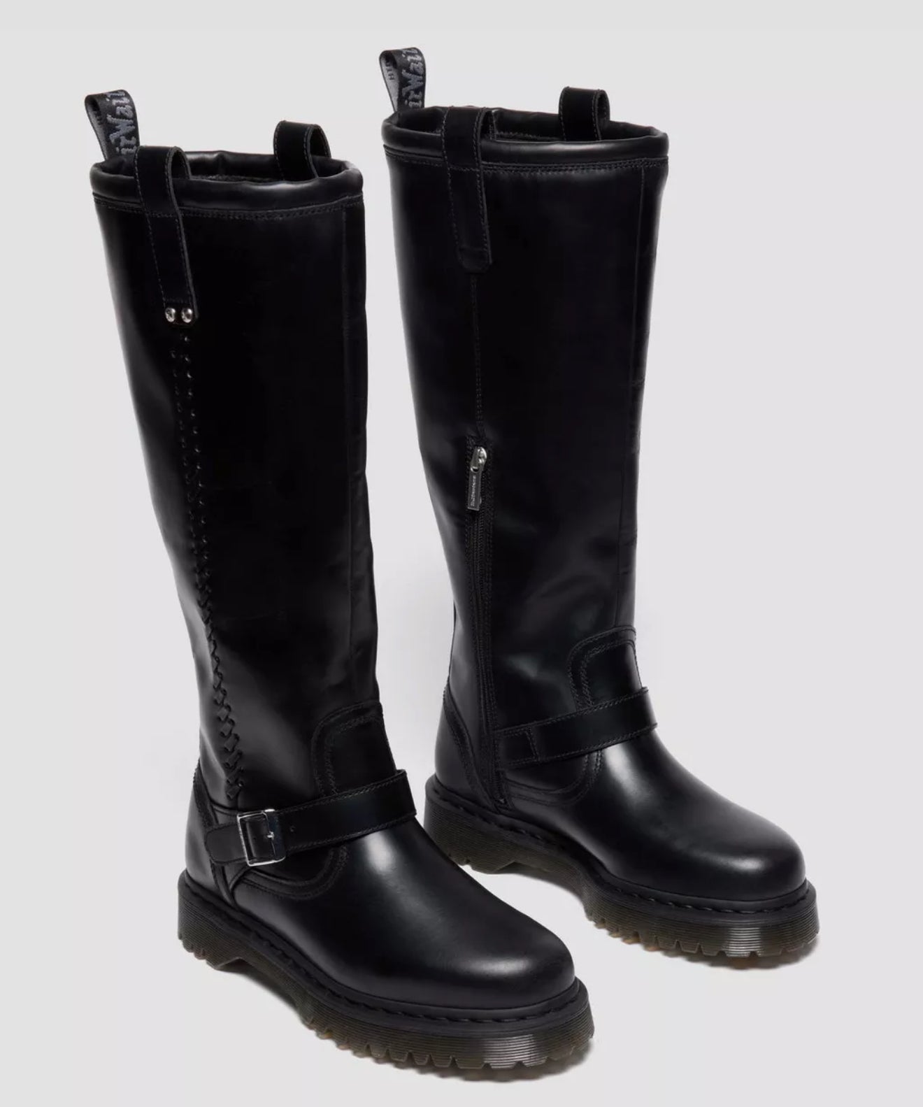 Anistone Biker Black Boots