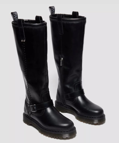 Anistone Biker Black Boots
