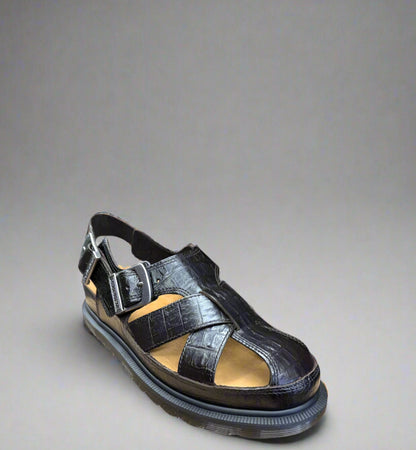 Fisherman Crocodile Analine Sandal