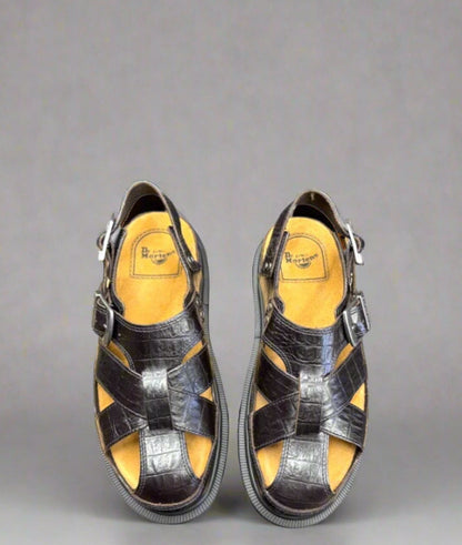 Fisherman Crocodile Analine Sandal