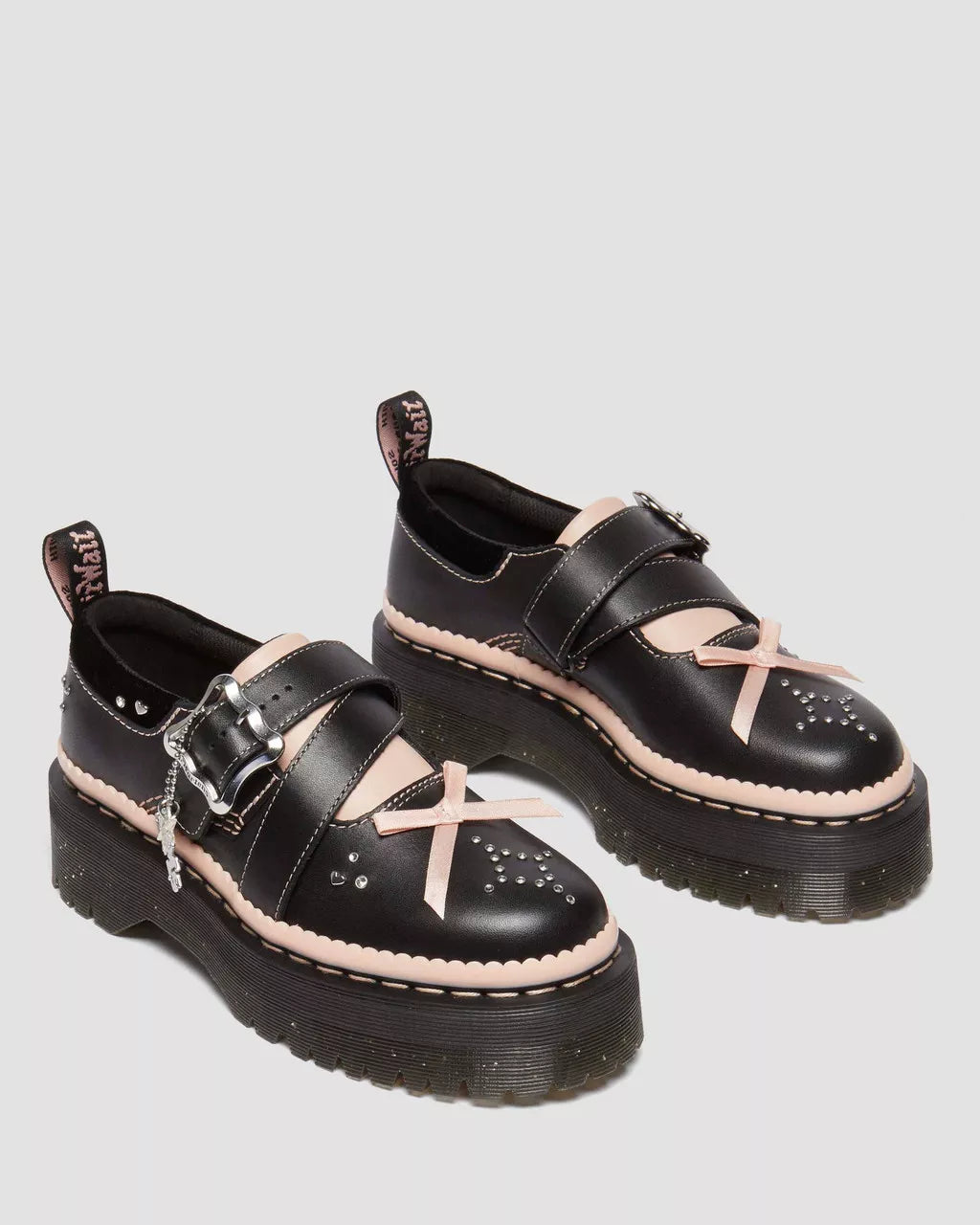 Kemsley Leather Buckle Platform Shoes – Posers Hollywood
