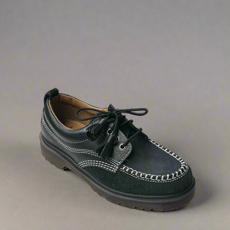 Lowell Suede Moc Toe Shoes