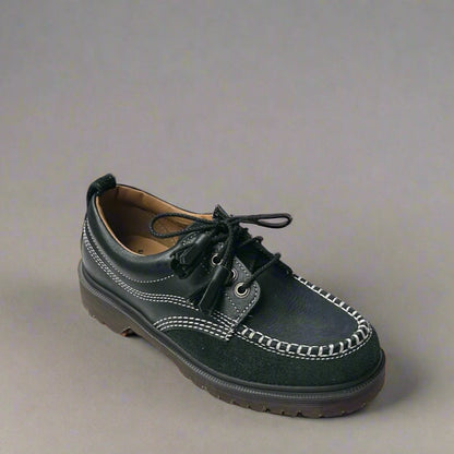 Lowell Suede Moc Toe Shoes